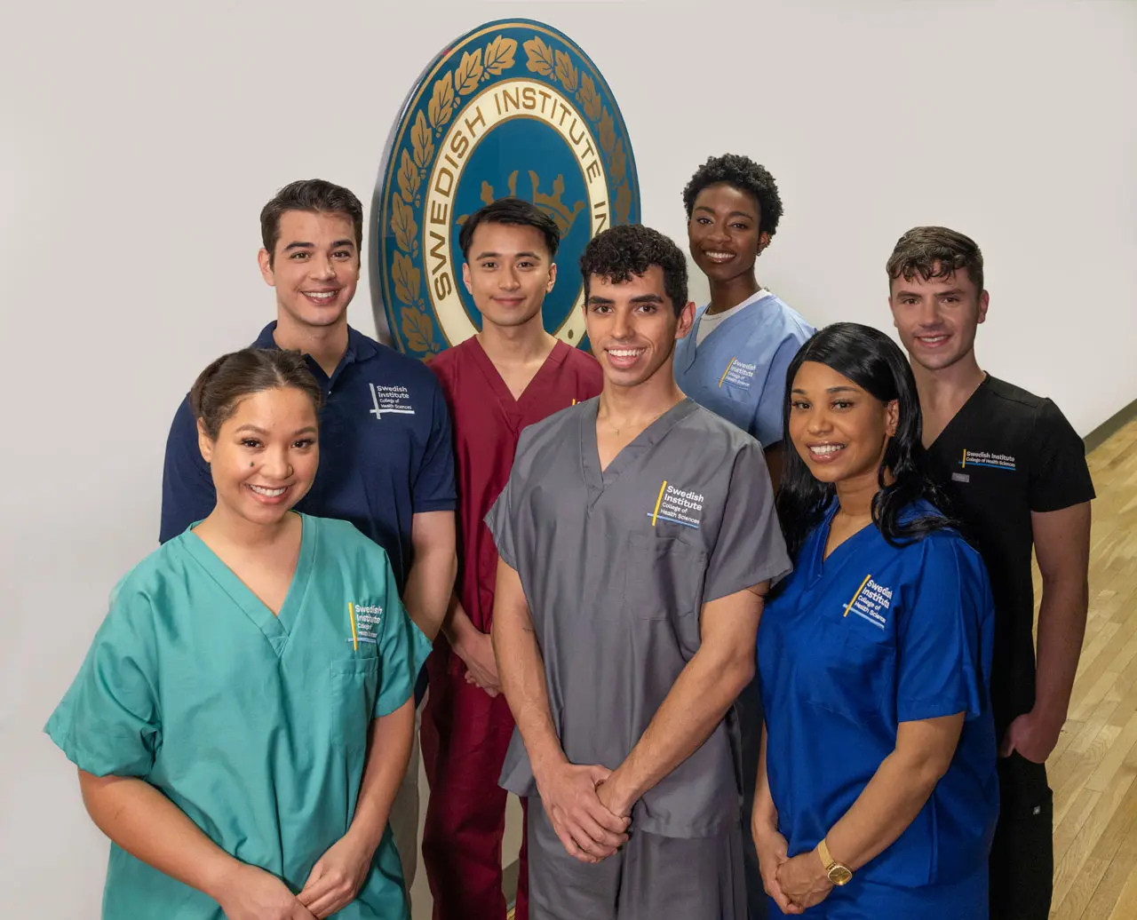 a group of international students